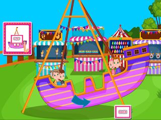 Emily at the Amusement Park - Screenshot 1