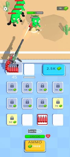 Bullet Sort - A Zombie game - Screenshot 3