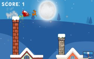 Flappy Santa - Screenshot 2