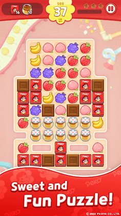 PEKO POP : Match 3 Puzzle - Screenshot 2