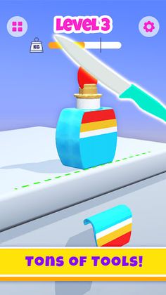 ASMR Slicing Game Soap Cutting - Screenshot 1