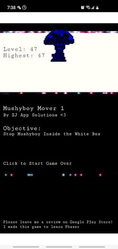 Mushyboy Mover Addicting Game - Screenshot 2
