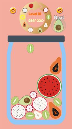 Watermelon game: Relax Puzzle - Screenshot 3