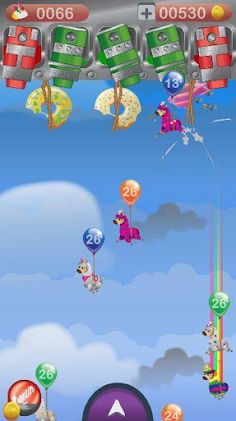 Fat Unicorns: Balloon Shooter - Screenshot 3