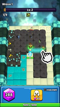 Luck! Merge! Defense! - Screenshot 1