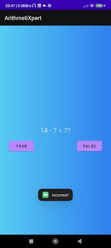 Arithmetic math playground - Screenshot 2