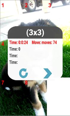 Rompecabeza de Cachorros - Screenshot 2