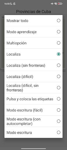 Provincias de Cuba Juego Mapa - Screenshot 2