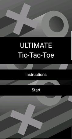 Ultimate Tic-Tac-Toe - Screenshot 1
