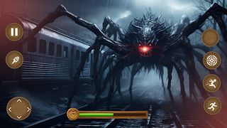 FPS Spider Train Scary Game 3D - Screenshot 1