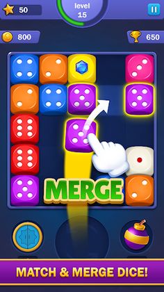 Dice Puzzle - Merge Mania - Screenshot 3
