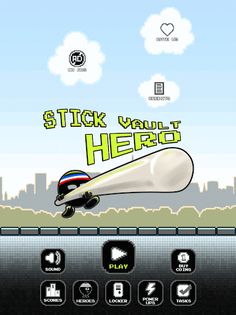 Stick Vault Hero - Screenshot 1