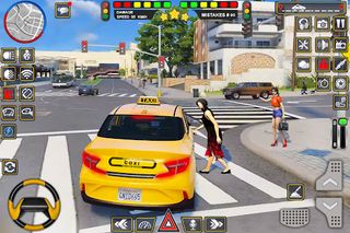 US Taxi Game 2023: Taxi Driver - Screenshot 2