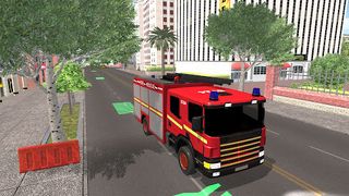 Real Firefighter Truck 2 - Screenshot 1