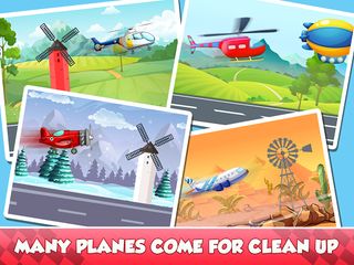 Airplane wash Games for kids - Screenshot 3