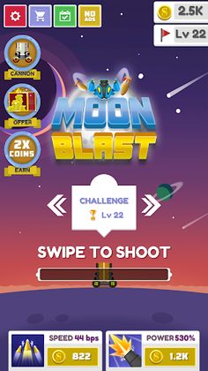 Moon Blast - Ball Blaster Cann - Screenshot 1