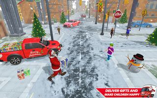 Santa Christmas Gift Delivery - Screenshot 1