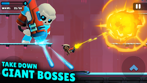 Autogun Heroes: Run and Gun - Screenshot 2