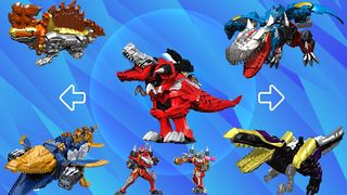 DX Ranger Dino Zord Fury Robot - Screenshot 1