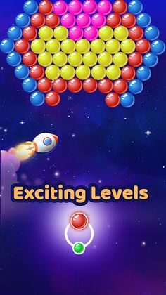 Bubble Pop! Space Shooter Game - Screenshot 2