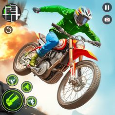 Bike Stunts Master Bike Games - Screenshot 1