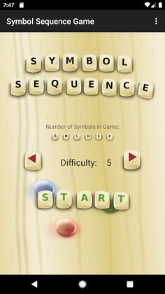 Symbol Sequence Game - Screenshot 1