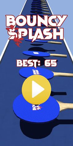 Bouncy Splash - Free Infinite  - Screenshot 1