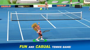Mini Tennis: Perfect Smash - Screenshot 1
