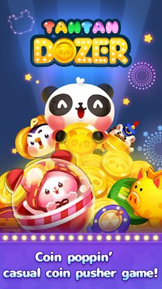 TANTAN DOZER: Coin Pusher - Screenshot 1