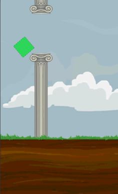 Flappy Cube Game - Screenshot 2