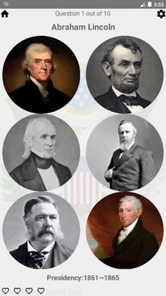 Quiz US Presidents - Screenshot 4