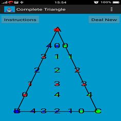 Complete Triangle Problem - Screenshot 1