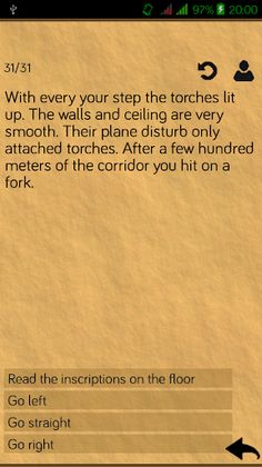 Dark Burden - gamebook RPG - Screenshot 4