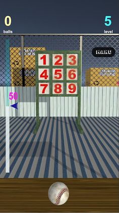 baseball throwing - Screenshot 1
