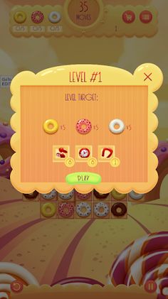 Donut Match 3 - Screenshot 3