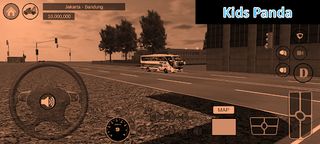 bus basuri telolet kids panda - Screenshot 1