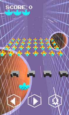 Pixel Space Invaders - Screenshot 3