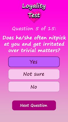 Love Test: Loyality Tester - Screenshot 4