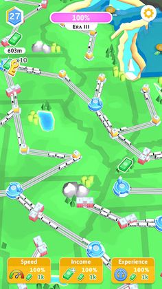 Train Empire: Connect Railroad - Screenshot 1