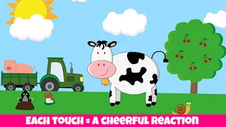 Animals, kids game from 1 year - Screenshot 1