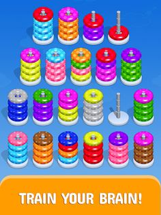 Hoop Stack - Color Sort Puzzle - Screenshot 4