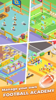 Football Tycoon: Idle Game - Screenshot 2