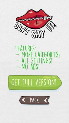 Don't Say It! Free Party Game - Screenshot 2