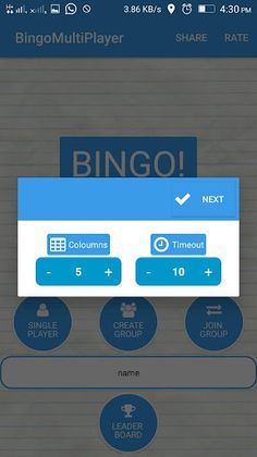 Bingo MultiPlayer (offline, le - Screenshot 2