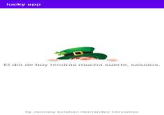 Lucky app - Screenshot 2