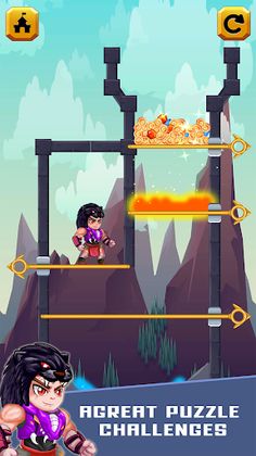 Hero rescue: Pull that Pin! - Screenshot 3