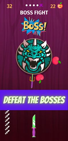 Knife Throw: Defeat the Boss - Screenshot 4