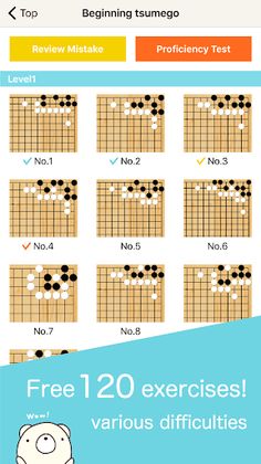 BearTsumego -Play Go exercises - Screenshot 1