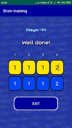 Brain training: memory: concen - Screenshot 4