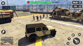 Truck Simulator Army Games 3D - Screenshot 1